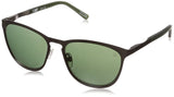 CLIFFSIDE BLACK/BLACK MARBLE - HAPPY GRAY GREEN SUNGLASSES