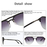 Fashion Polarized aviator Sunglasses for men women Metal&TR90 TAC JE0013