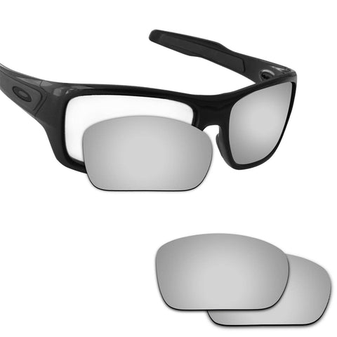 Anti-saltwater Polarized Replacement Lenses for Oakley Turbine Sunglasses
