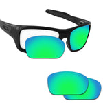 Anti-saltwater Polarized Replacement Lenses for Oakley Turbine Sunglasses
