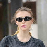Photochromic Sunglasses Men Women HD Polarized Sports Cycling Glasses