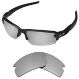 Performance Replacement Lenses for Oakley Flak 2.0 Sunglass Polarized Etched