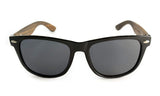 Miru Wayfarer Wood Sunglasses with Polarized Lenses