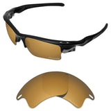 Performance Replacement Lenses for Oakley Fast Jacket XL Sunglass Polarized Etched