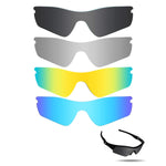 Anti-saltwater Replacement Lenses for Oakley Radar Path Sunglasses 4 Pairs Pack