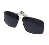 Mens&Womens Retro Polarized Clip on Flip up Plastic Sunglasses