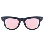 [2-in-1 SET] Blue Light Blocking Glasses with Clip On Polarized Sunglasses, Retro Lightweight Frame Men/Women