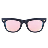 [2-in-1 SET] Blue Light Blocking Glasses with Clip On Polarized Sunglasses, Retro Lightweight Frame Men/Women