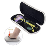 Aluminum Eyeglasses Case Hard Shell Spectacles Box for Small and Medium Frames