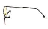 UV Protection,Anti Blue Rays,Reduce Eyestrain,Cat-eye Half-Rim Computer Reading Glasses