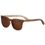 Real Wood Sunglasses Square Men Women Polarized Sports Fishing Driving