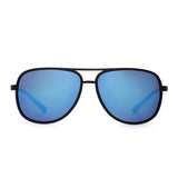Retro Polarized Aviator Sunglasses Mirror Lightweight Eyeglasses for Men Women