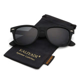 Mens Wayfarer Polarized Sunglasses Vintage Refective Mirror Lens Sun Glasses Womens:UV400 Protection