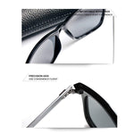Wayfarer Sunglasses for Men Women,Classic Vintage Polarized Aluminum Sunglasses UV400