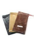 (3 PACK) Drawstring Velvet Eyeglasses Bag