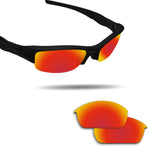 Anti-saltwater Replacement Lenses for Oakley Flak Jacket Sunglasses - Various Colors