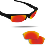 Anti-saltwater Replacement Lenses for Oakley Flak Jacket Sunglasses - Various Colors