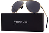 Polarized Metal Sunglasses For Driving Men Sun glasses UV 400 S8456