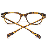 Classic Horn Rim Nerd Square Eyeglasses Spectacles Geek Clear Lens Rectangle Glasses
