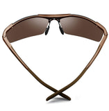 Unisex Polarized Sunglasses For Men Women Sports Fishing Driver Metal Sunglasses