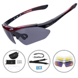 Polarized Sports Sunglasses UV Protection Cycling Glasses for Men Women Outdoor Running Driving Fishing Golfing