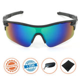 J+S Active PLUS Cycling Outdoor Sports Athlete's Sunglasses, 100% UV protection