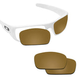 Anti-saltwater Replacement Lenses for Oakley Crankshaft Sunglasses - Various Colors