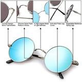 Classic Polarized Sunglasses Fashion UV Protective Sunglasses Round Glasses
