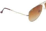Polarized Folding Aviators With Premium Cleaning Cloth and Leather Case