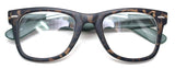 Classic Horn Rim Nerd Square Eyeglasses Spectacles Geek Clear Lens Rectangle Glasses