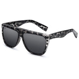 Unisex Sunglasses Polarized for Men Women, Large Flat TR90 Durable Frame,HD TAC UV400 Lens