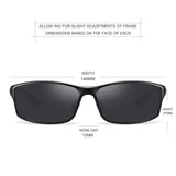 Matte Metal Frame Polarized Lens Square Round Aviator Wayfarer Sunglasses