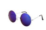 - Retro Mirror Round Circle Metal Sunglasses