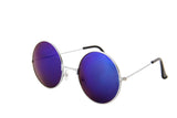 - Retro Mirror Round Circle Metal Sunglasses