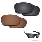 Anti-saltwater Polarized Replacement Lenses for Oakley Turbine 2 Pairs Pack