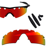 Anti-salt Polarized Replacement Lenses & Sock Kit for Oakley M Frame Strike