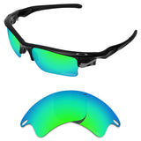 Performance Replacement Lenses for Oakley Fast Jacket XL Sunglass Polarized Etched
