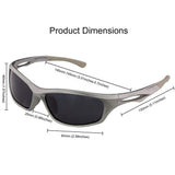 Polarized Sunglasses for Running Cycling TR90 Unbreakable Frame 6199