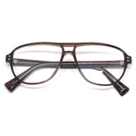 Vintage Inspired Eyewear Geek Clear Lens Horn Rimmed Fashion Nerd Eyeglasses