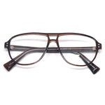 Vintage Inspired Eyewear Geek Clear Lens Horn Rimmed Fashion Nerd Eyeglasses