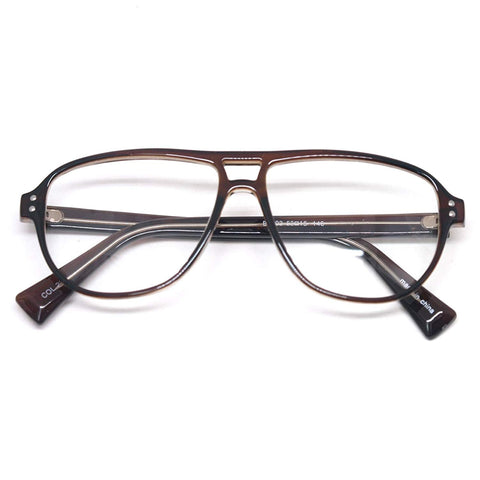 Vintage Inspired Eyewear Geek Clear Lens Horn Rimmed Fashion Nerd Eyeglasses
