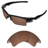 Performance Replacement Lenses for Oakley Fast Jacket XL Sunglass Polarized Etched