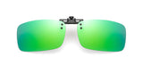 Polarized Clip-on Flip Up Rimless Sunglasses for Prescription Glasses