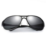Classic Aviator Sunglasses for Men, Polarized Lens with UV400 Protection for Driving Fishing