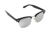 - Premium Half Frame Horn Rimmed Sunglasses Assorted Color Frames and Lenses Semi Rimless