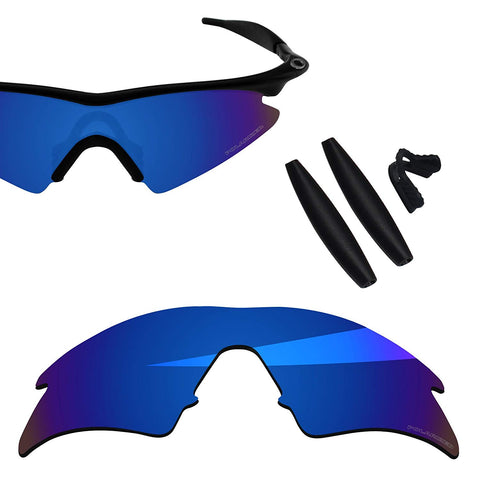 Anti-salt Polarized Replacement Lenses & Sock Kit for Oakley M Frame Sweep