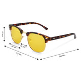 Night Driving Glasses Anti Glare Polarized Sunglasses HD Yellow Lens for Night Safety Glasses