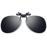 Mirror Polarized Clip-on Flip up Sunglasses Sports