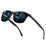 Polarized Retro Classic Trendy Stylish Sunglasses for men women 100% UV protection Lightweight Al-Mg Alloy Metal frame