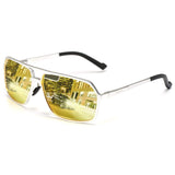 Men's HD Driving Polarized Sunglasses for Men Al-Mg Metal Frame